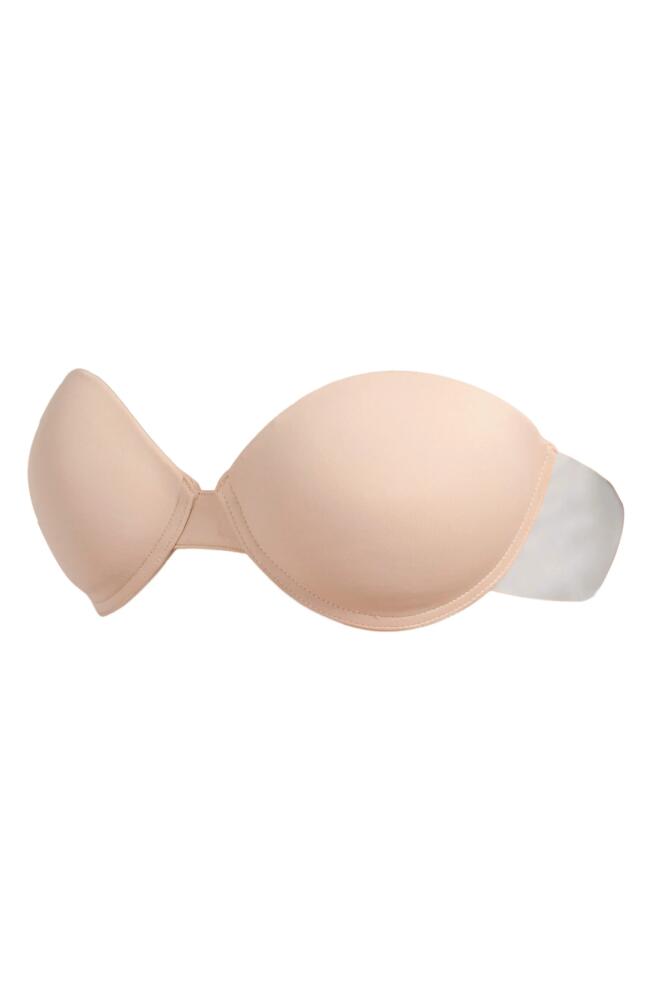 FASHION FORMS Go Bare Ultimate Boost Backless Strapless Reusable Adhesive Underwire Bra in Nude Cover