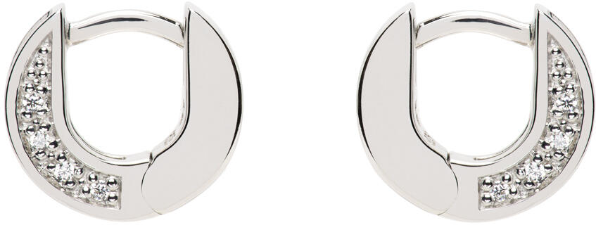 Tom Wood Silver Nova Huggies Earrings Cover