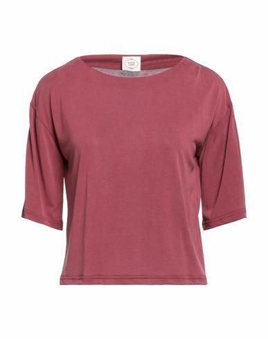 Emma & Gaia Woman T-shirt Mauve Modal, Polyester Cover