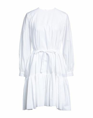 L' Autre Chose Woman Midi dress White Cotton Cover