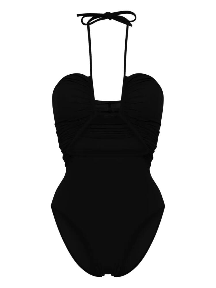 Rick Owens cut-out-detail swimsuit - Black Cover