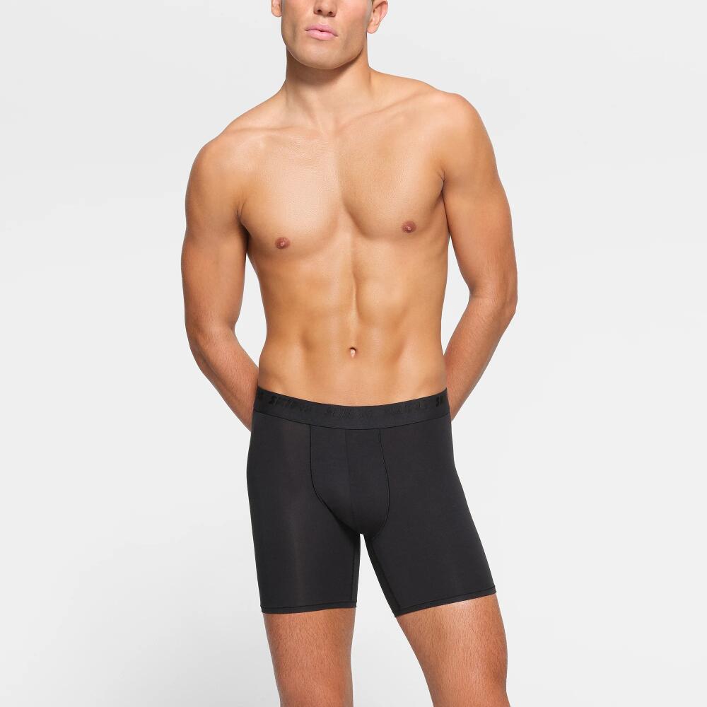 SKIMS Mens 5" Boxer Brief | Black | 3XL | SKIMS Stretch Cover