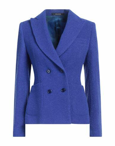 Tagliatore 02-05 Woman Blazer Bright blue Virgin Wool, Polyamide Cover