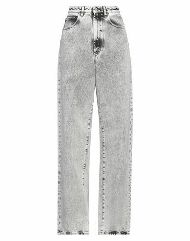 Pence Woman Jeans Grey Cotton Cover