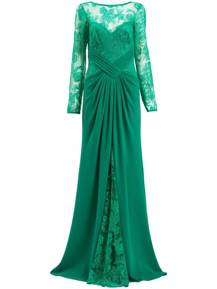 Tadashi Shoji Ravina embroidered gown - Green Cover