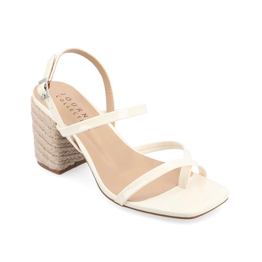 Journee Collection Olivina Sandal | Women's | Off White Cover