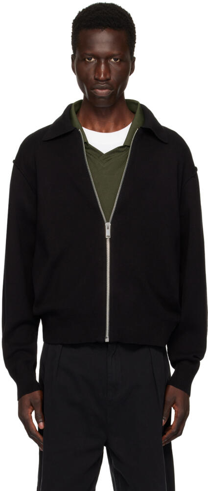 Han Kjobenhavn Black Zip Cardigan Cover