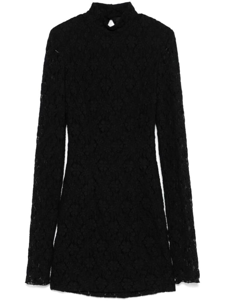 ROTATE BIRGER CHRISTENSEN lace mini dress - Black Cover