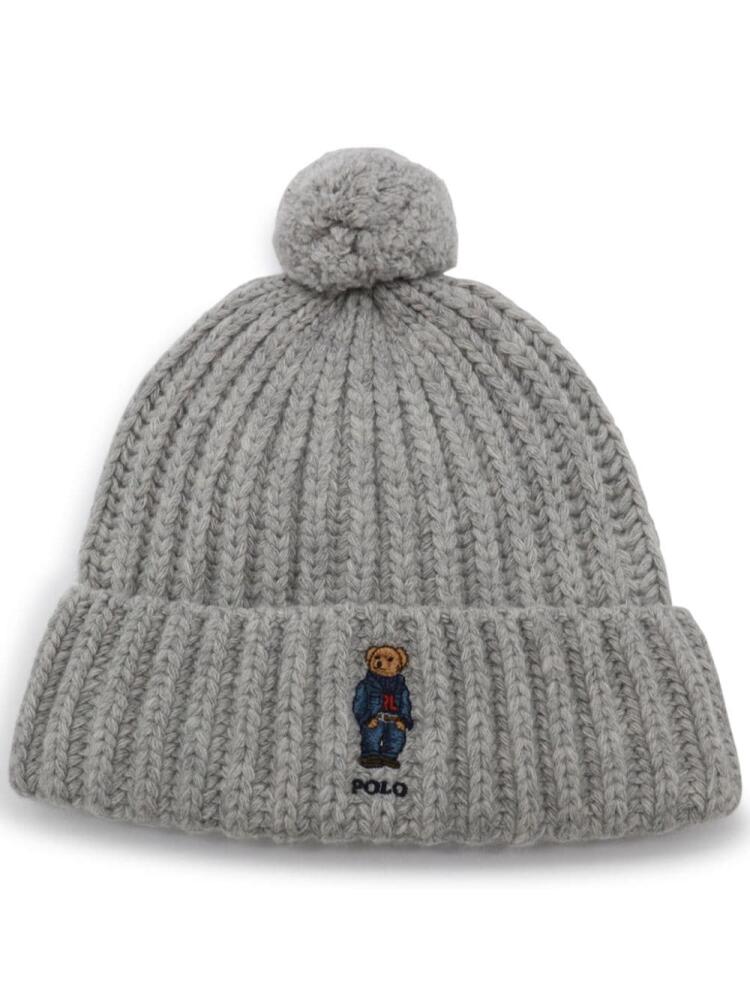 Polo Ralph Lauren Polo Bear-embroidered beanie - Grey Cover