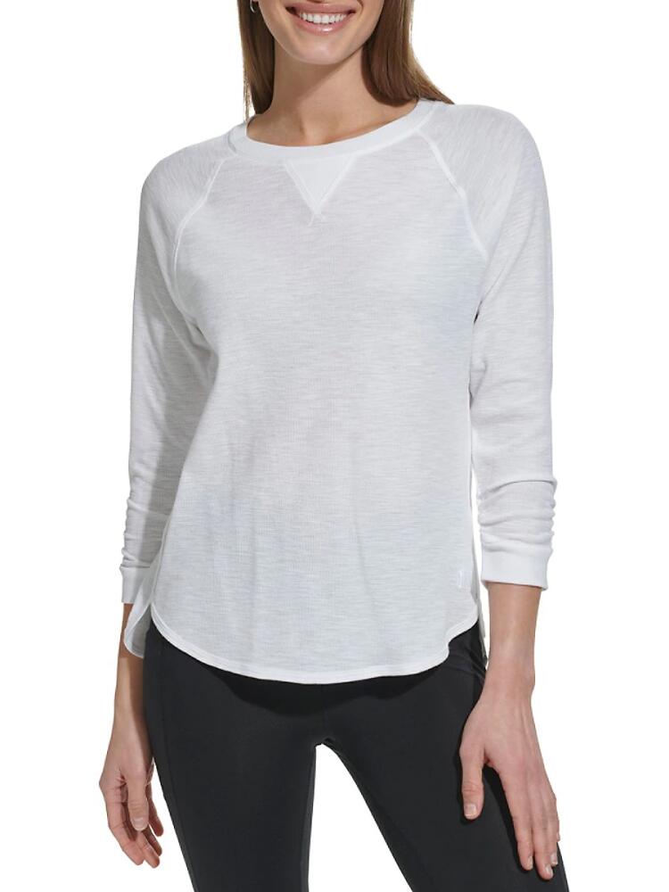 DKNY Sport Women's Raglan Sleeve Tee - Orchid Glow Cover