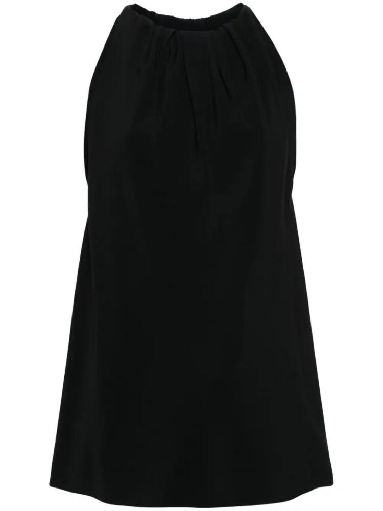 Rick Owens sleeveless georgette blouse - Black Cover