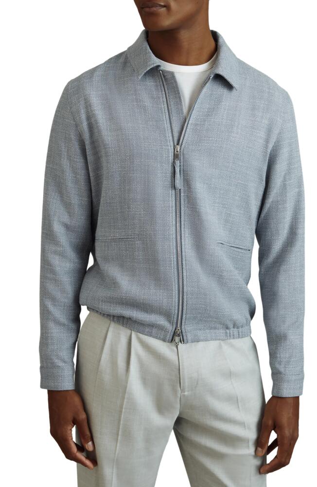 Reiss Lenzi Jacket in Soft Blue Cover