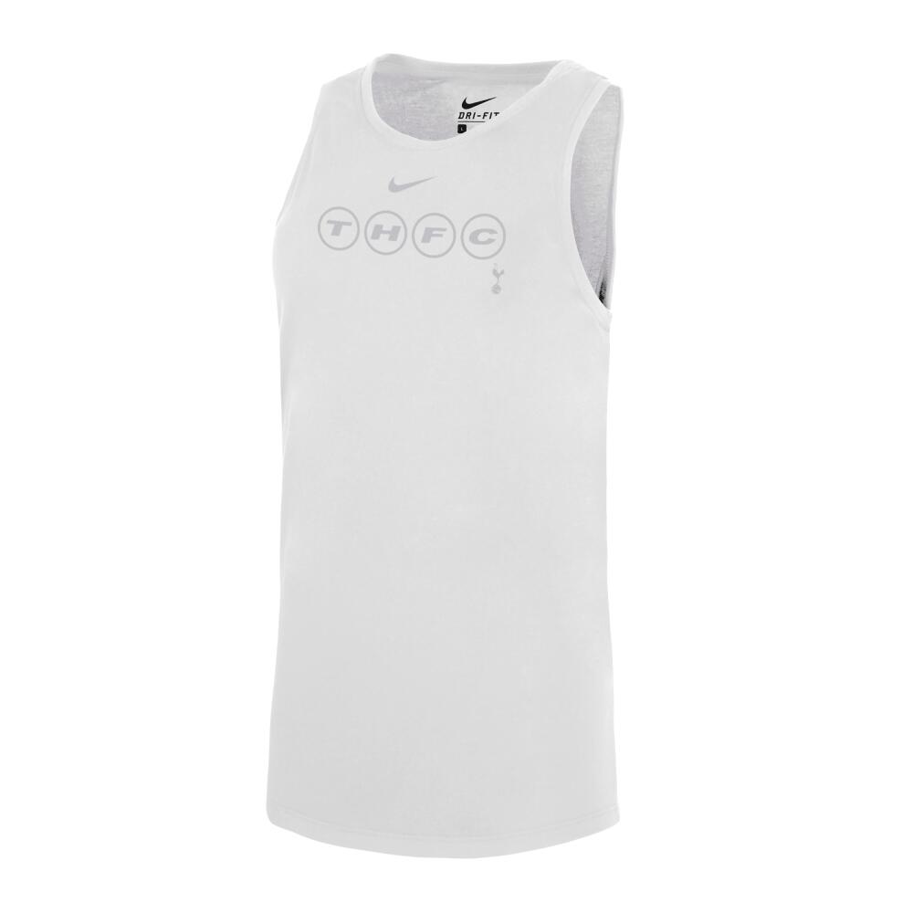 Tottenham Hotspur Nike Women's Dri-FIT Soccer Tank Top in White Cover