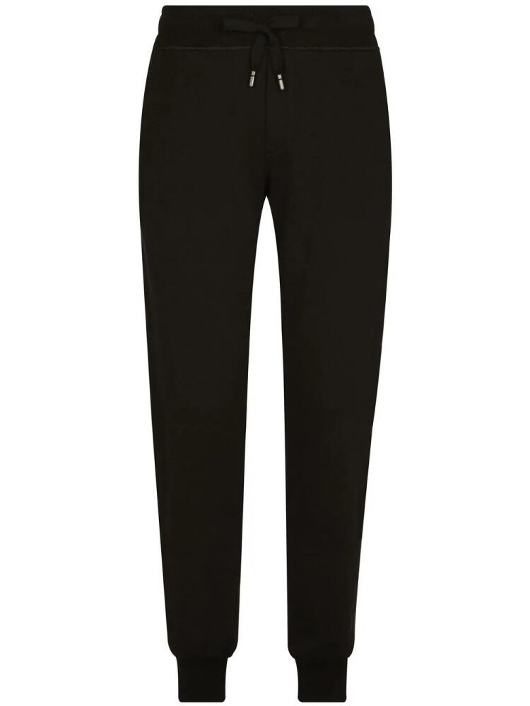 Dolce & Gabbana logo-tag track pants - Black Cover