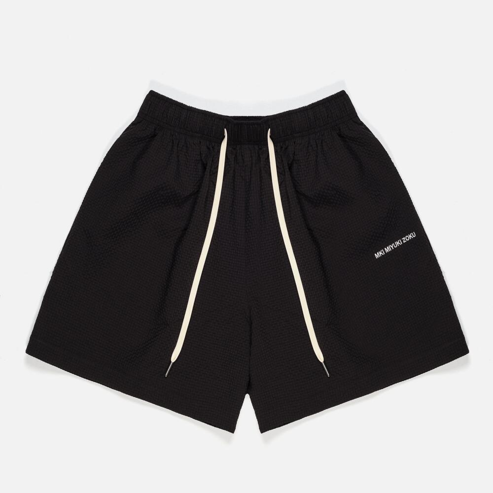 MKI MIYUKI ZOKU Cotton-Seersucker Shorts Cover