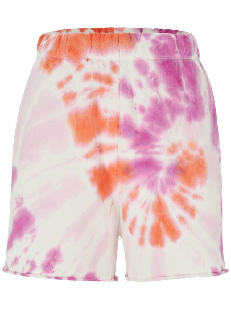 HUGO tie-dye print track shorts - Multicolour Cover