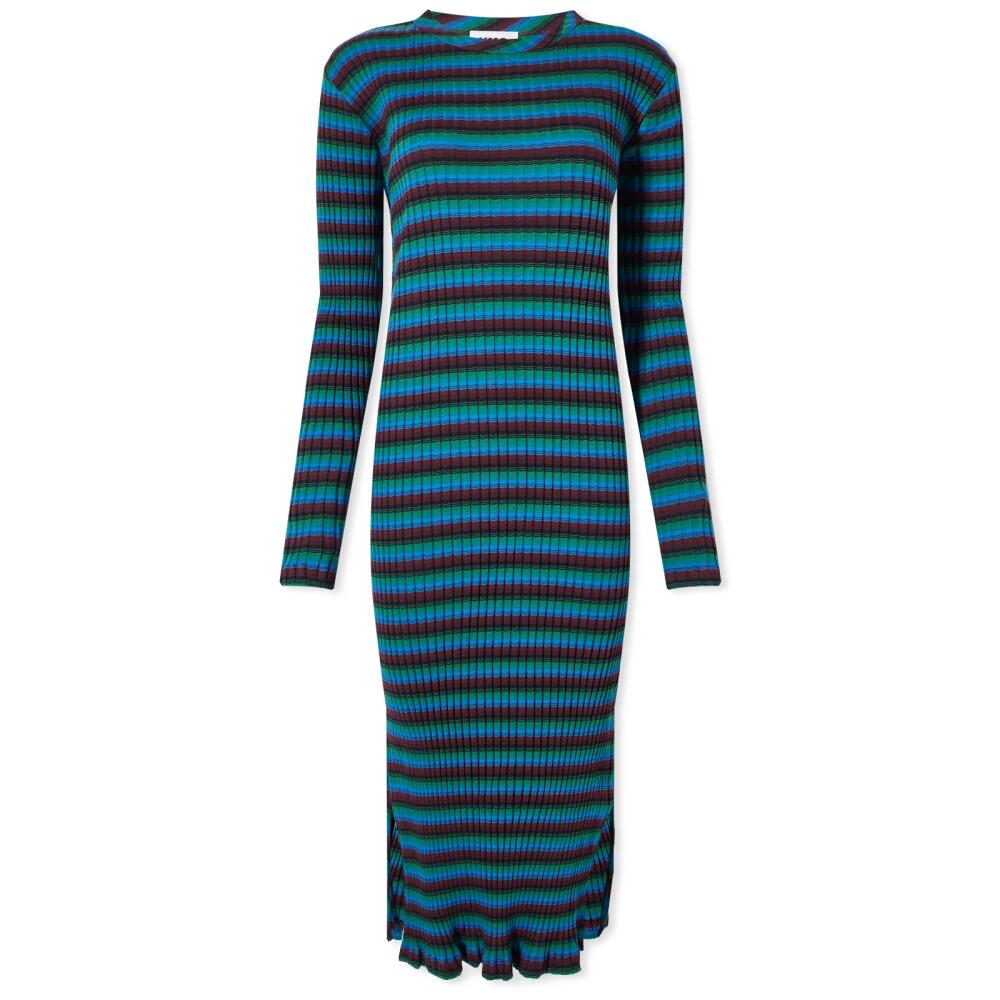 YMC Women's Raindrops Midi Dress in Multi Cover