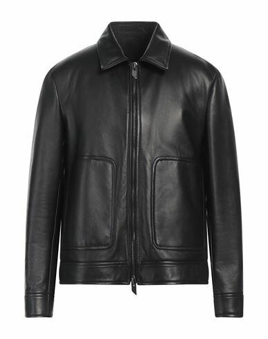 Salvatore Santoro Man Jacket Black Ovine leather Cover