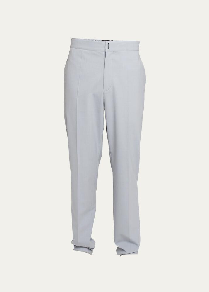 Givenchy Men's Slim-Fit Wool Stretch Trousers Cover