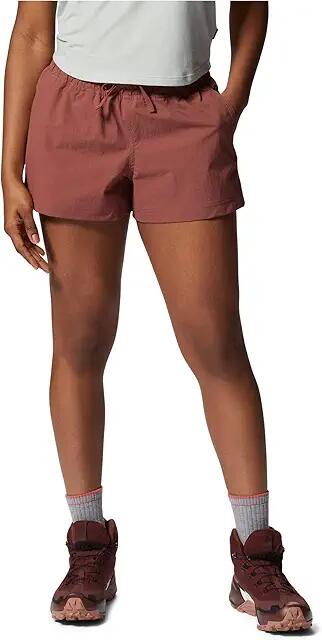 Mountain Hardwear Basswood Pull-On Shorts (Clay Earth) Women's Shorts Cover