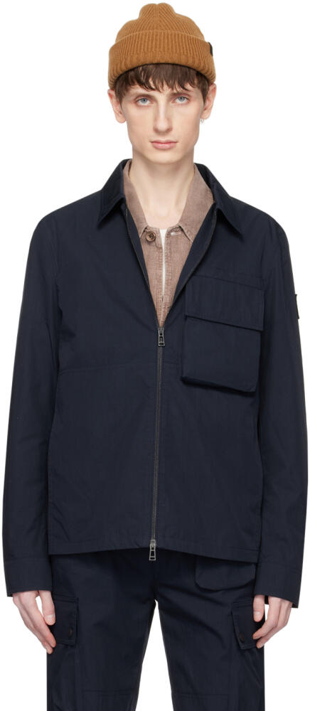 Belstaff Navy Runner Jacket Cover