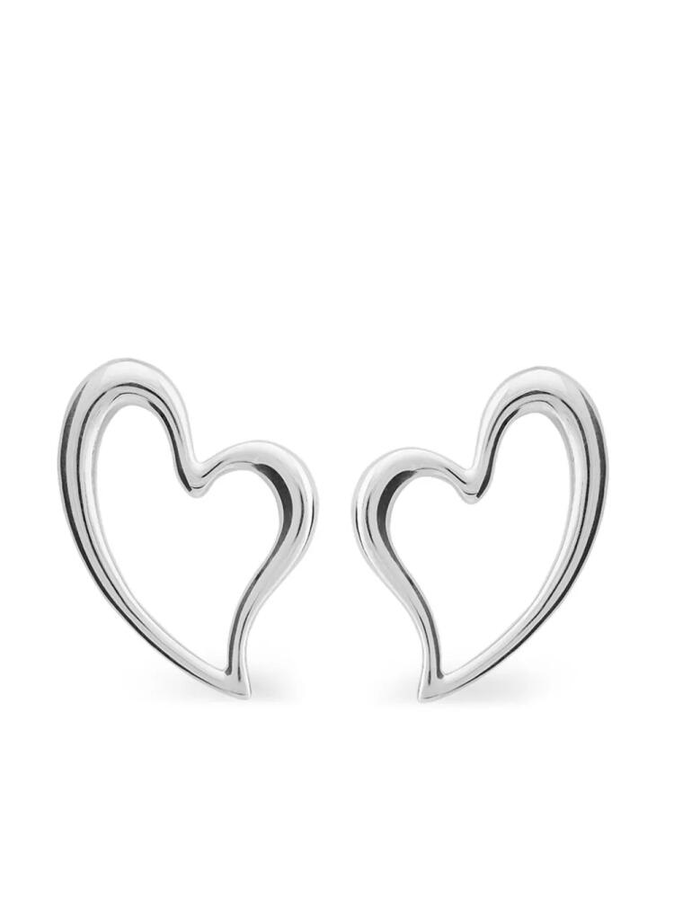 TANE México 1942 Heart Water Drop sterling-silver earrings Cover