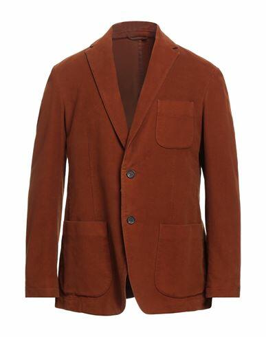 Altea Man Blazer Brown Cotton, Elastane Cover