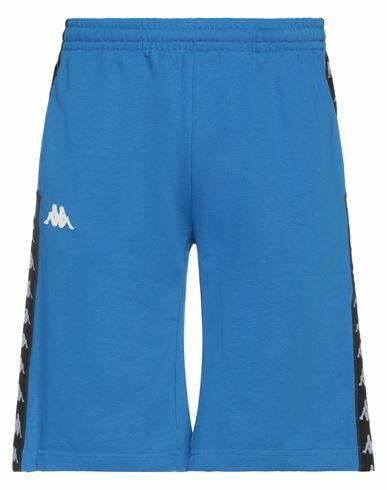 Kappa Man Shorts & Bermuda Shorts Azure Cotton, Polyester Cover