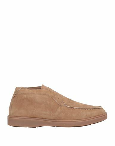 Andrea Ventura Firenze Man Ankle boots Sand Leather Cover