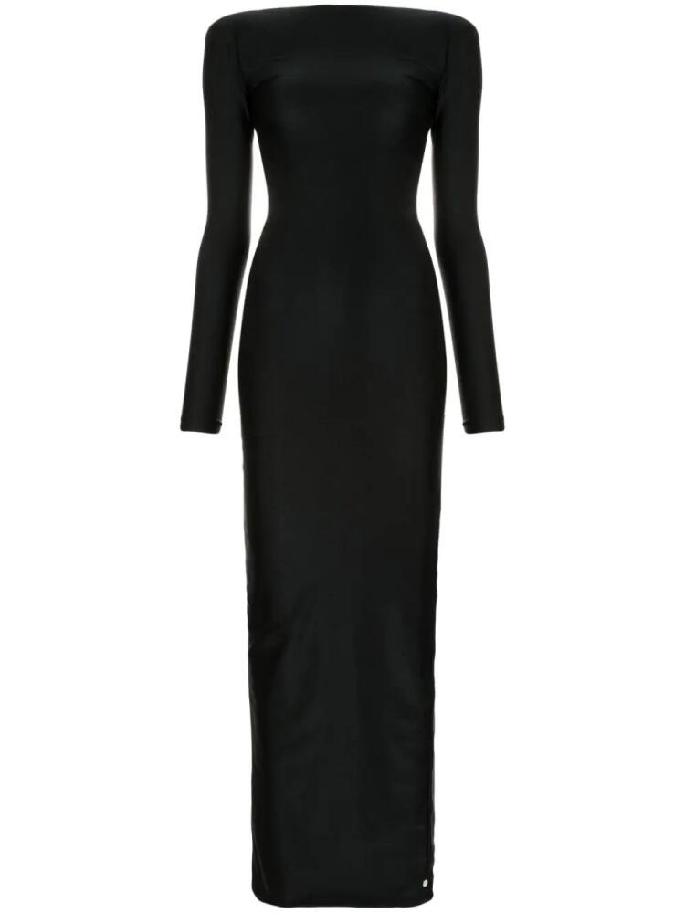 Lethicia Bronstein Gracia V-back maxi dress - Black Cover