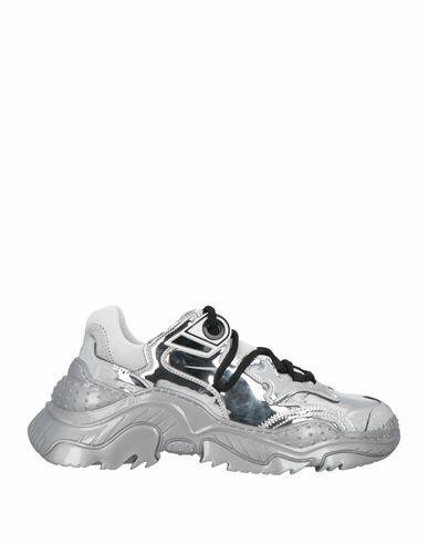 N°21 Woman Sneakers Silver Textile fibers Cover