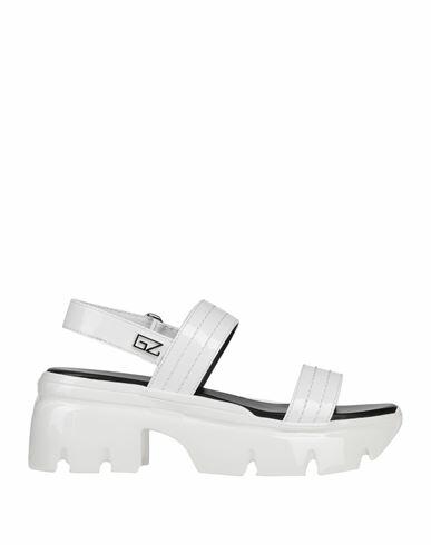 Giuseppe Zanotti Woman Sandals White Textile fibers Cover