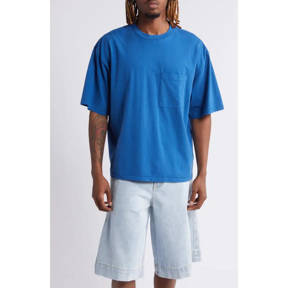 Elwood Box Oversize Pocket T-Shirt in Cobalt Cover