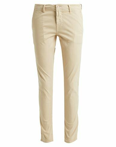 Guess Man Pants Beige Cotton, Elastane Cover