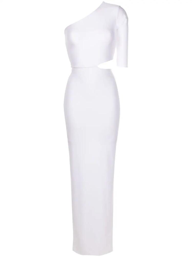 Lethicia Bronstein Sophia cut-out gown - White Cover