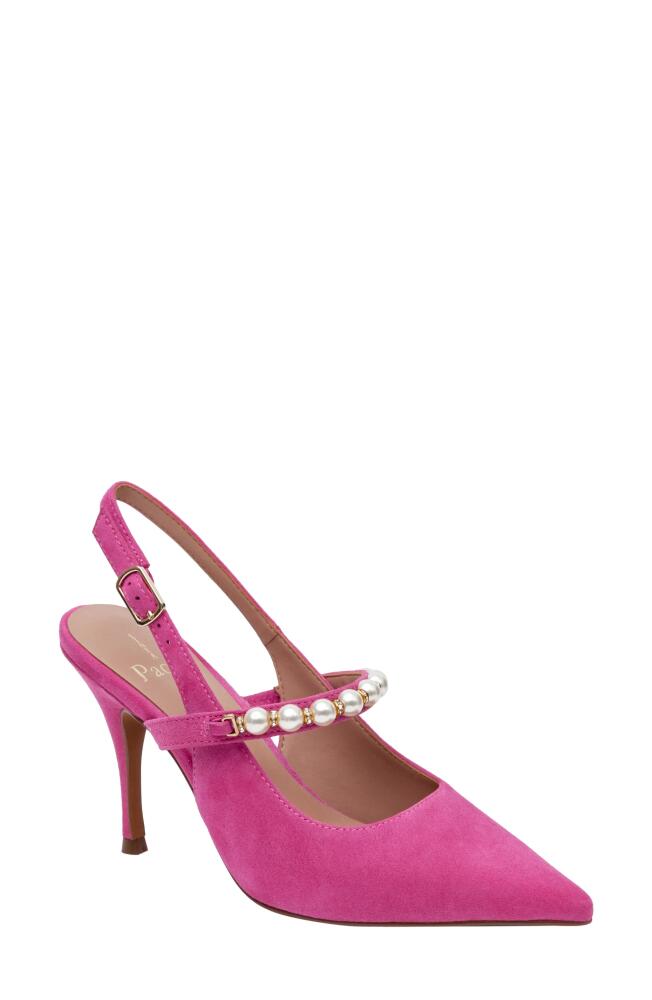 Linea Paolo Yemina Slingback Pump in Fuchsia Cover