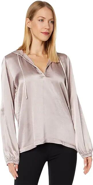 LAmade Layne Silky Hoodie (New Taupe) Women's Clothing Cover