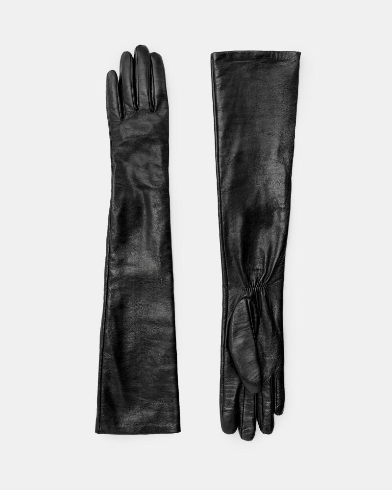 AllSaints Malin Extended Leather Glove Cover