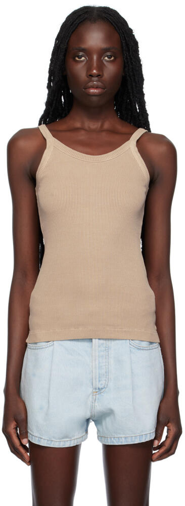 Citizens of Humanity Beige Katia Tank Top Cover