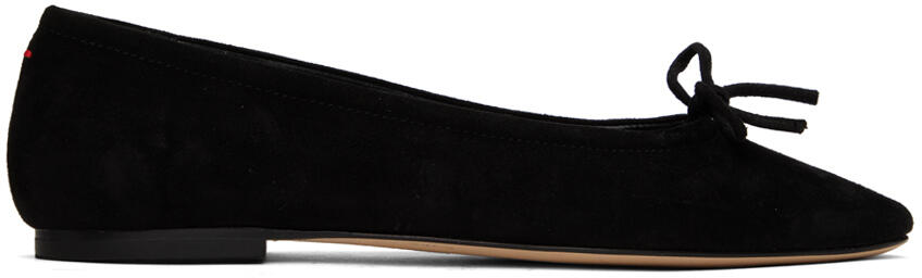 Aeyde Black Delfina Ballerina Flats Cover