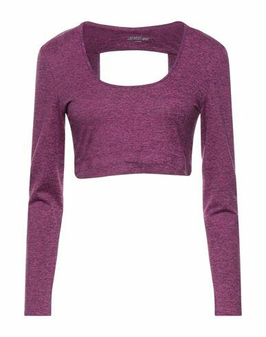 Lanston Sport Woman Top Fuchsia Polyester, Elastane Cover