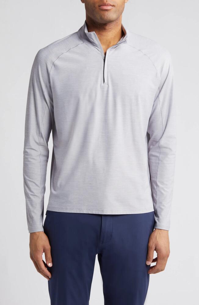 johnnie-O Baird Stretch Pullover in Seal Cover