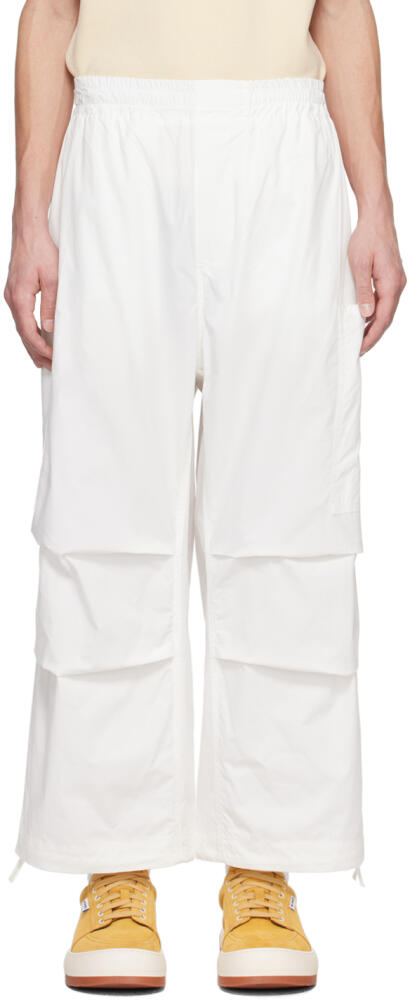 SUNNEI White Coulisse Cargo Pants Cover