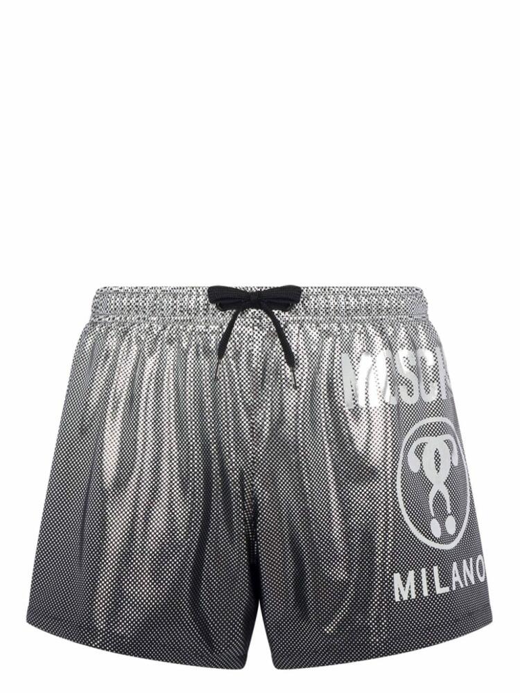 Moschino logo detailed swim shorts - Grey Cover