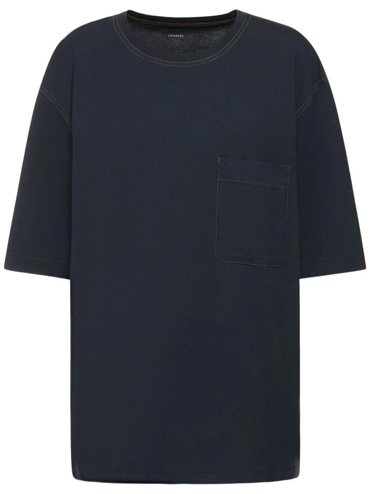 LEMAIRE Patch Pocket Cotton T-shirt Cover