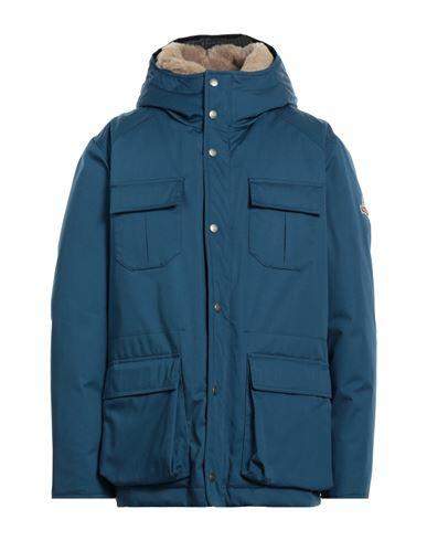 Holubar Man Puffer Slate blue Cotton, Alpaca wool, Mohair wool Cover