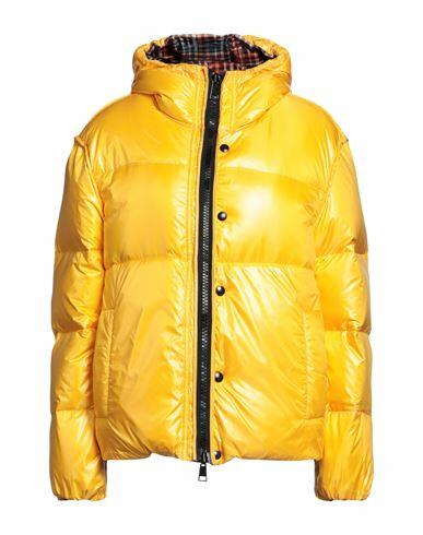 Add Woman Puffer Orange Polyester, Viscose Cover