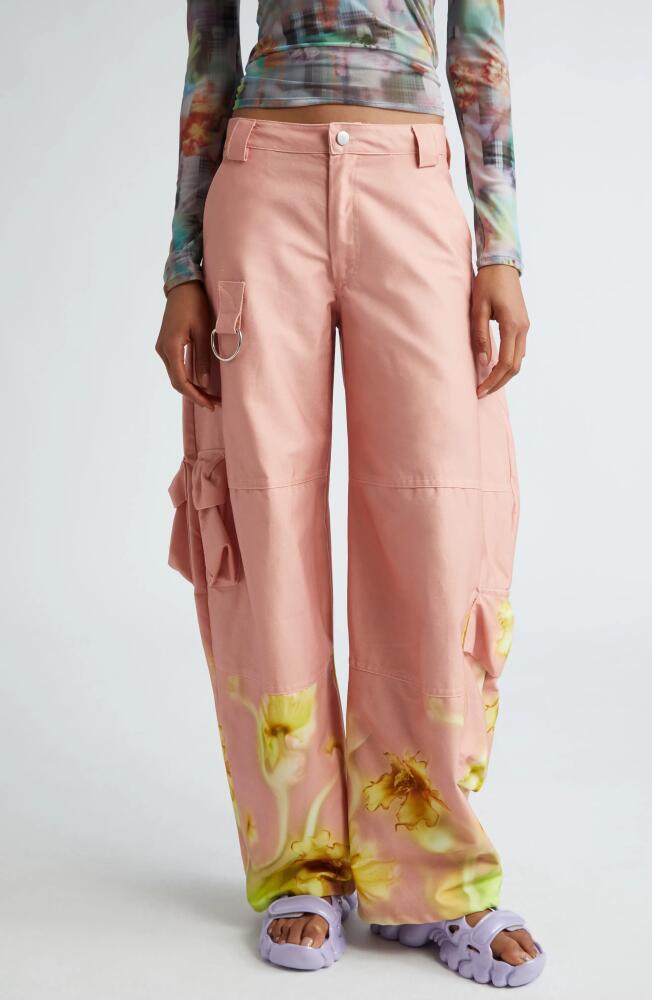 Collina Strada Wide Leg Cargo Pants in Basically Melon Cover