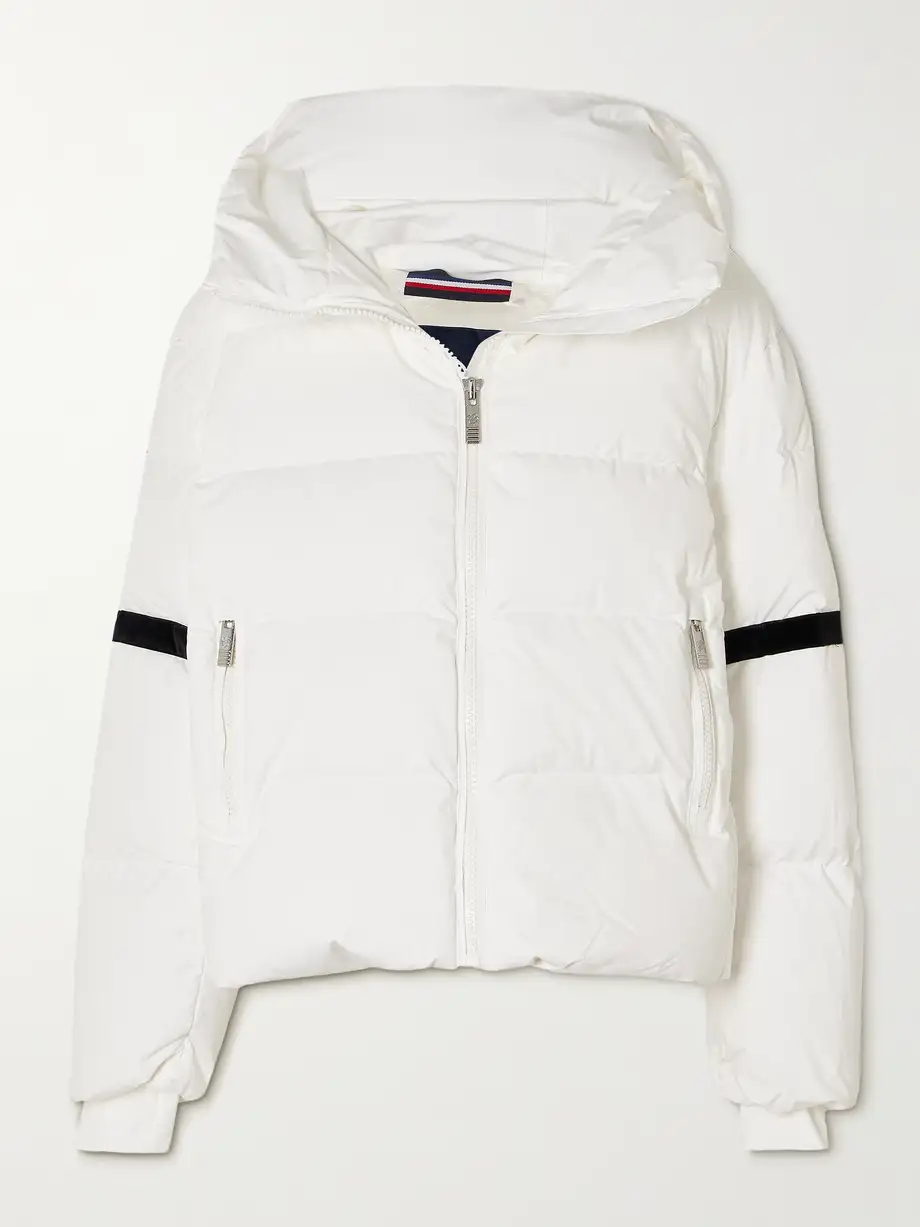 Fusalp - Barsy Hooded Quilted Down Ski Jacket - White Cover