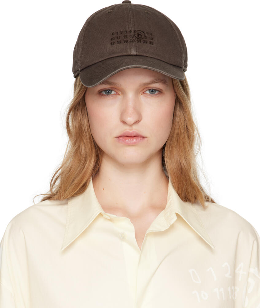 MM6 Maison Margiela Khaki Baseball Cap Cover